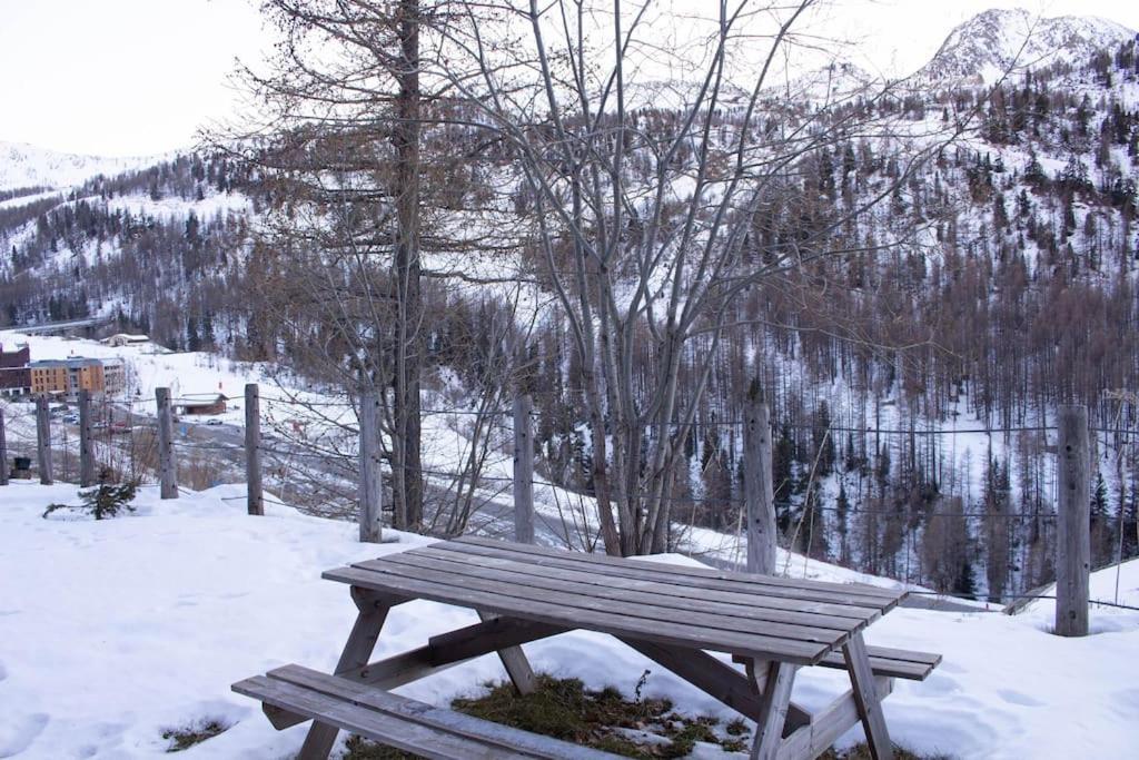 Rez De Chalet, Sauna Exterieur, Wifi, 4-6 Pers, 50M2 Isola 2000 Εξωτερικό φωτογραφία